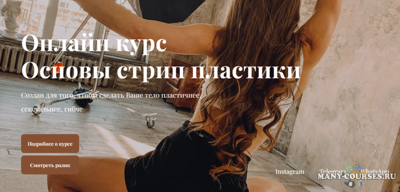 YouLikeDance / Ольга Ягодницына - Онлайн курс «Основы стрип пластики»