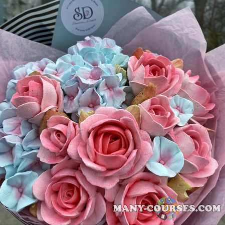 Галина Самарина - Курс по зефирным букетам Эстетика зефирных цветов. Тариф Продвинутый