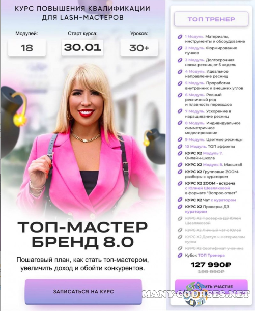 Юлия Шевлякова - Топ-Мастер. Бренд 8.0. Тариф Топ тренер