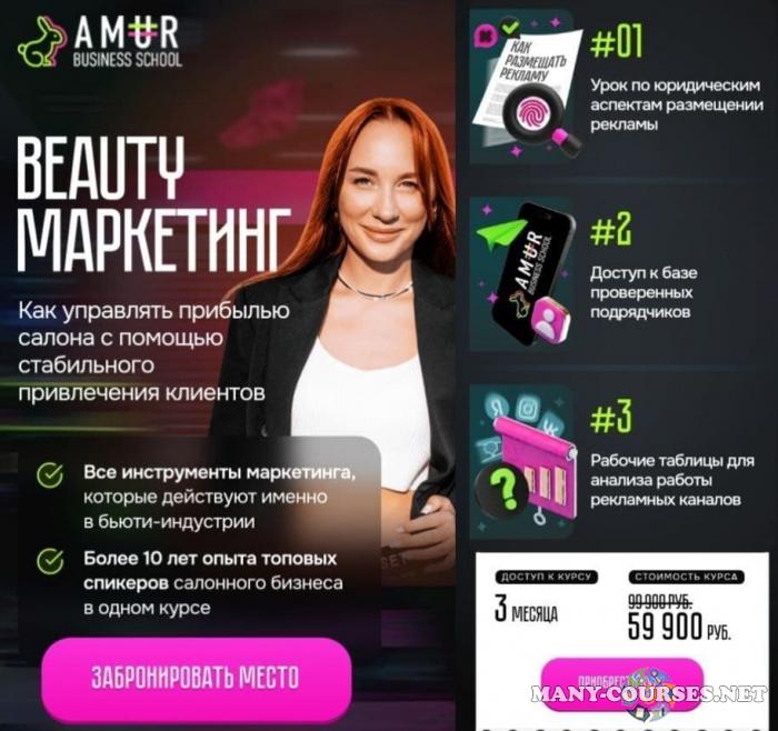 Amur business school / Анна Мурнина - Beauty маркетинг