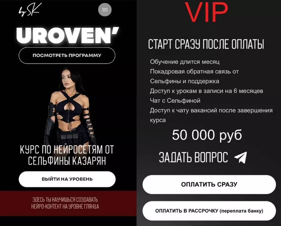 Сельфина Казарян - Уровень. Курс по нейросетям