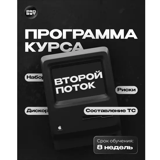 ProBoy - Обучение скальпингу от практика. 2 потока (2025)