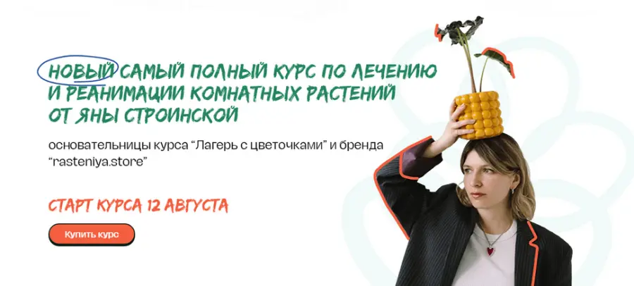 Яна Строинская - Самый полный курс по лечению и реанимации комнатных растений