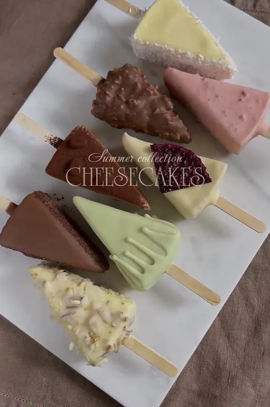 Ольга Вьюгина - Чизкейки на палочке Summer Collection