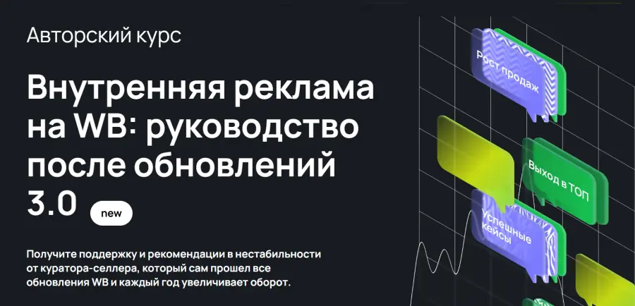 Mpstats / Виталий Филь, Павел Михайлов - Внутренняя реклама на WB: Руководство после обновлений 3.0