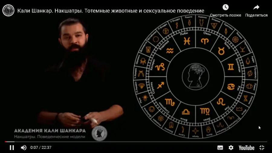 Академия Кали Шанкара / Кали Шанкар - Курс лекций Накшатры