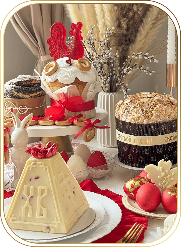 Ольга Шмукста - Куличи, пасхальные десерты и декор