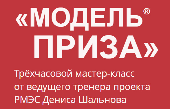 Проект РМЭС / Денис Шальнов - Модель приза, 2016