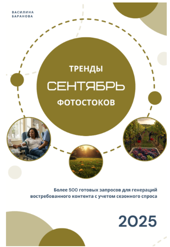 vasilinfo / Василина Баранова - Тренды фотостоков. Сентябрь 2025. Онлайн-созвоны с ответами и новыми темами 2 раза в месяц