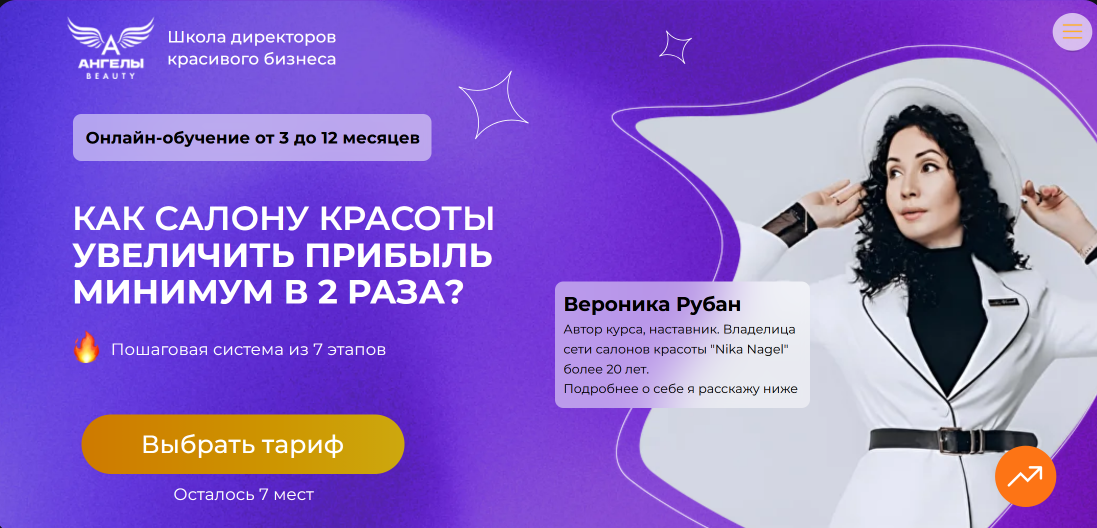 Ангелы Beauty / Вероника Рубан - Школа директоров красивого бизнеса. Поток 11