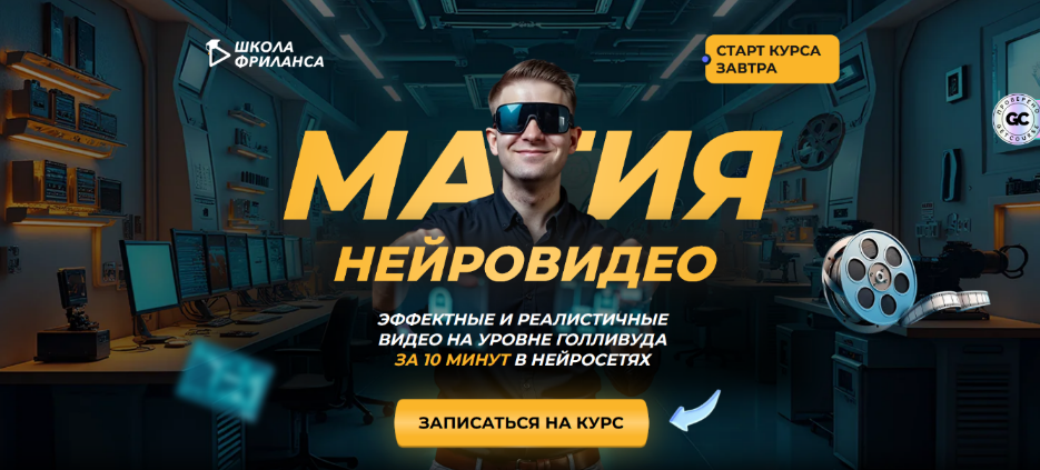 Школа фриланса / Алексей Радонец - Магия нейровидео. Тариф Для заработка