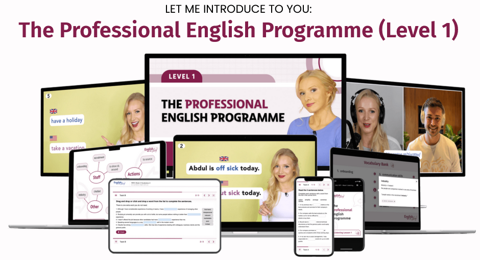 English with Lucy / Lucy - Профессиональный английский язык. Уровень 1 (CEFR B1)