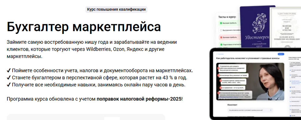 Клерк / Татьяна Пашинник, Ирина Гамова, Елена Ярушкина - Бухгалтер маркетплейса