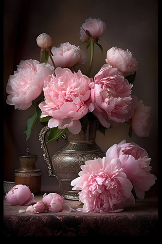 Виталий Антипин - Фламандский метод. Пионы