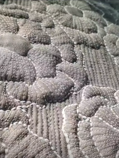 Квилтинг или свободно / Анна Климова - ходовая машинная вышивка. 1 блок