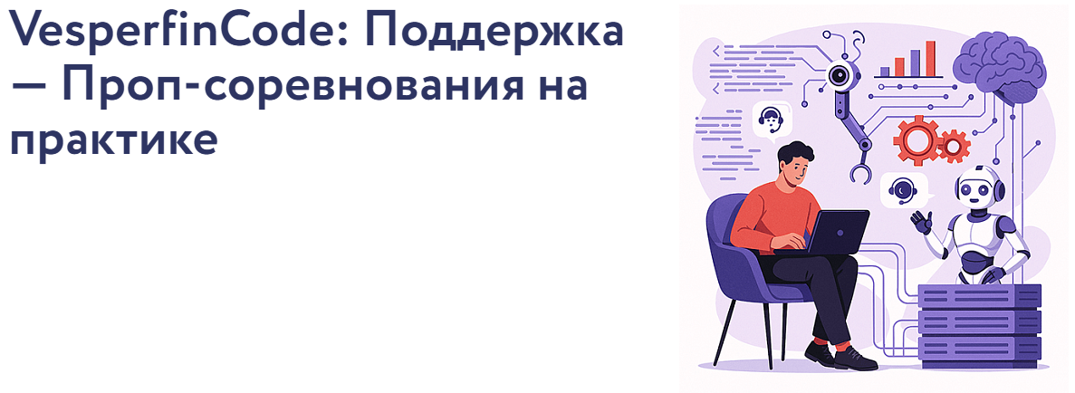 Арина Веспер ― VesperfinCode: Поддержка / Vesperfin - Проп-соревнования на практике. 9-й поток (2025