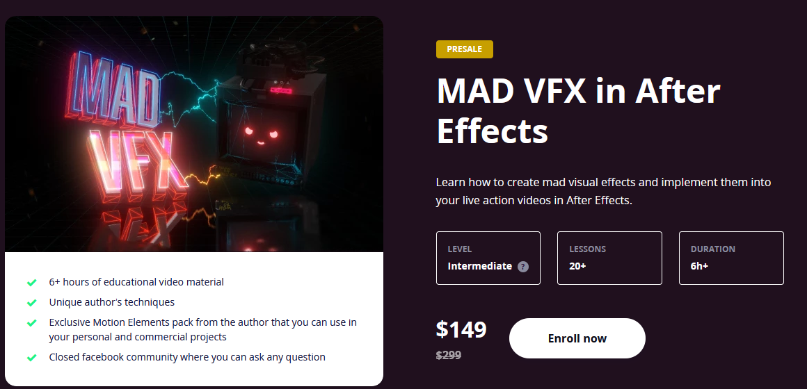 Motion Design School - MAD VFX in After Effects