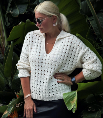 Вязание - Ксения Маликова ― Точечное поло