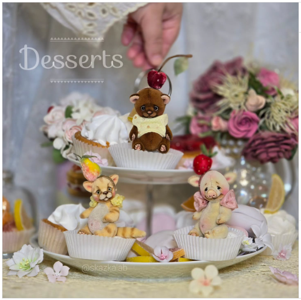 Виктория Макарова / Куклы - Десерты