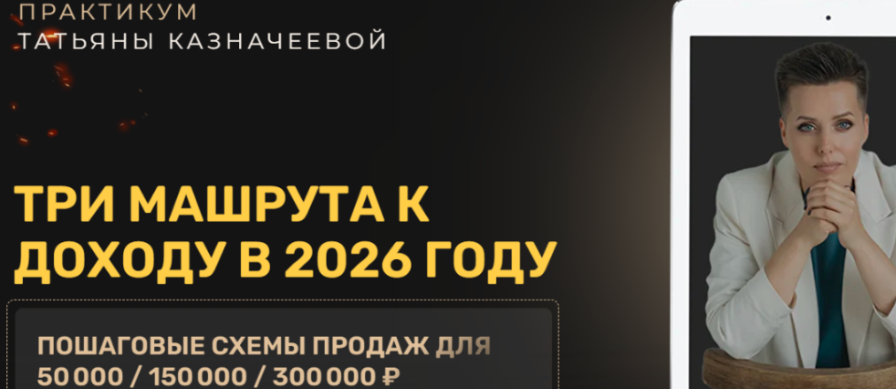 Татьяна Казначеева - Три машрута к доходу в 2026 году