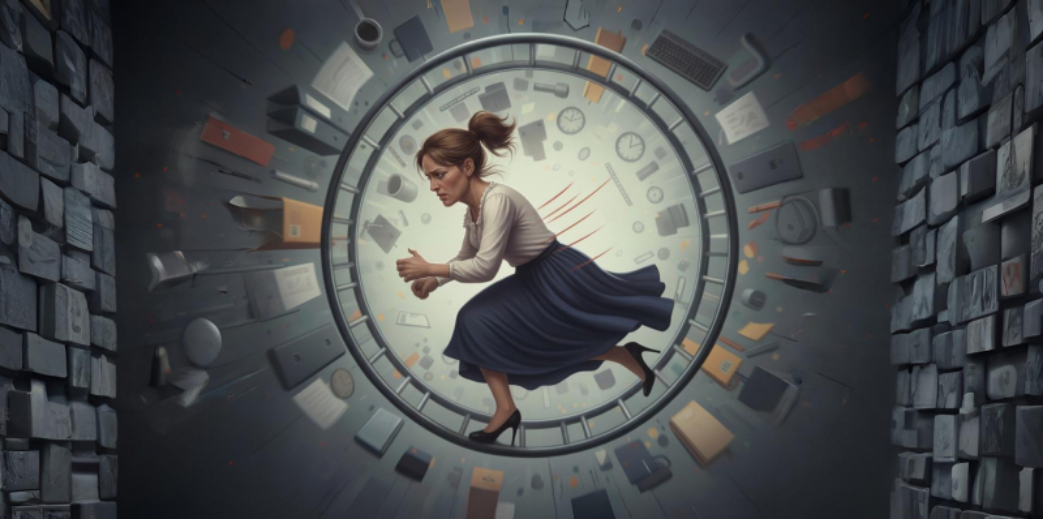 Мария Минакова - Работа с синдромом белки в колесе (измотанного человека)