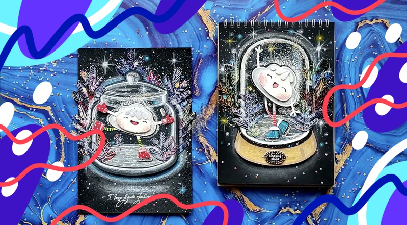 Lil School / Лариса Лебедева - Уроки коллажа: Фигурное катание