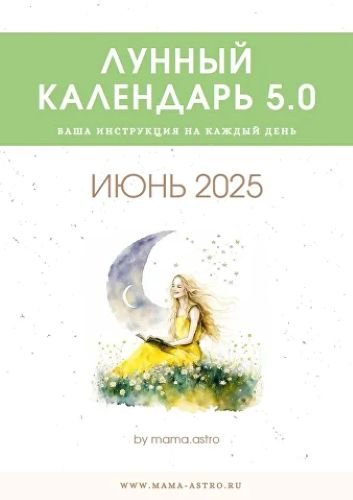 mama.astro / Алёна Белякова - Лунный календарь 5.0. Ваш инструмент на каждый день, Июнь 2025