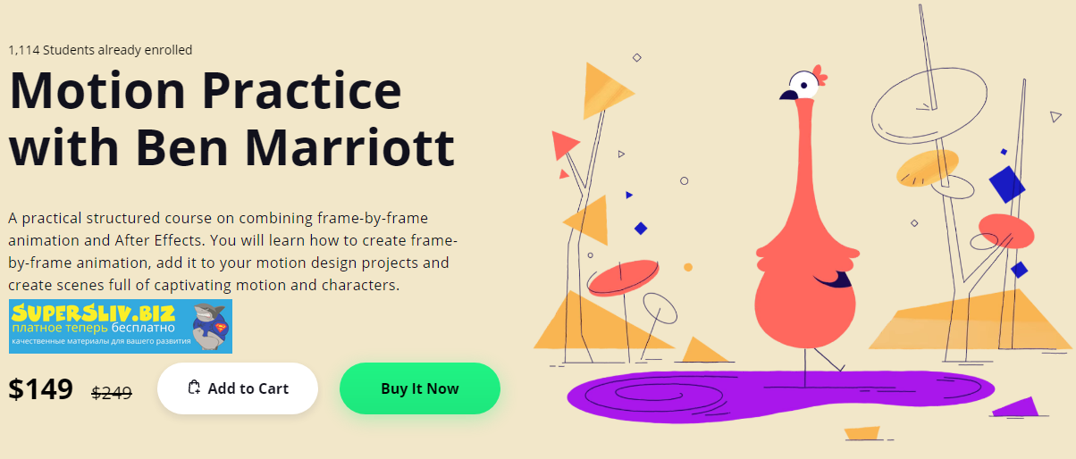 Motion Design School - Motion Practice with Ben Marriott