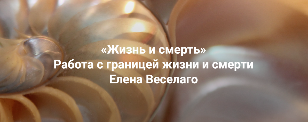 Институт Открытого поля / Елена Веселаго - Жизнь и смерть. Работа с границей жизни и смерти