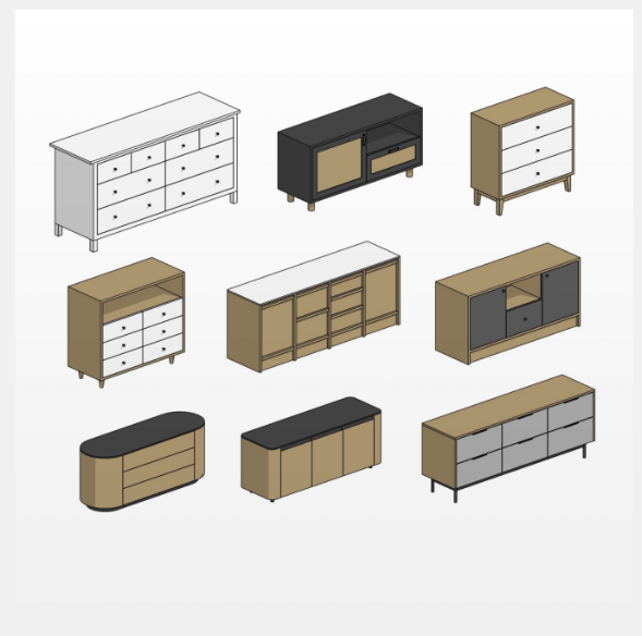 INT Lines - Иван Зылёв ― Семейства Тумбы и комоды