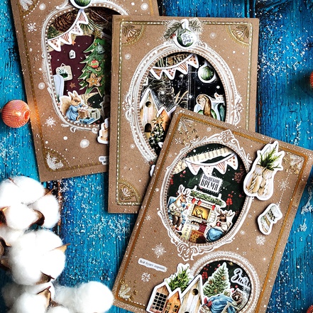 Lil School / Лариса Лебедева - Уроки коллажа: Винтажные открытки