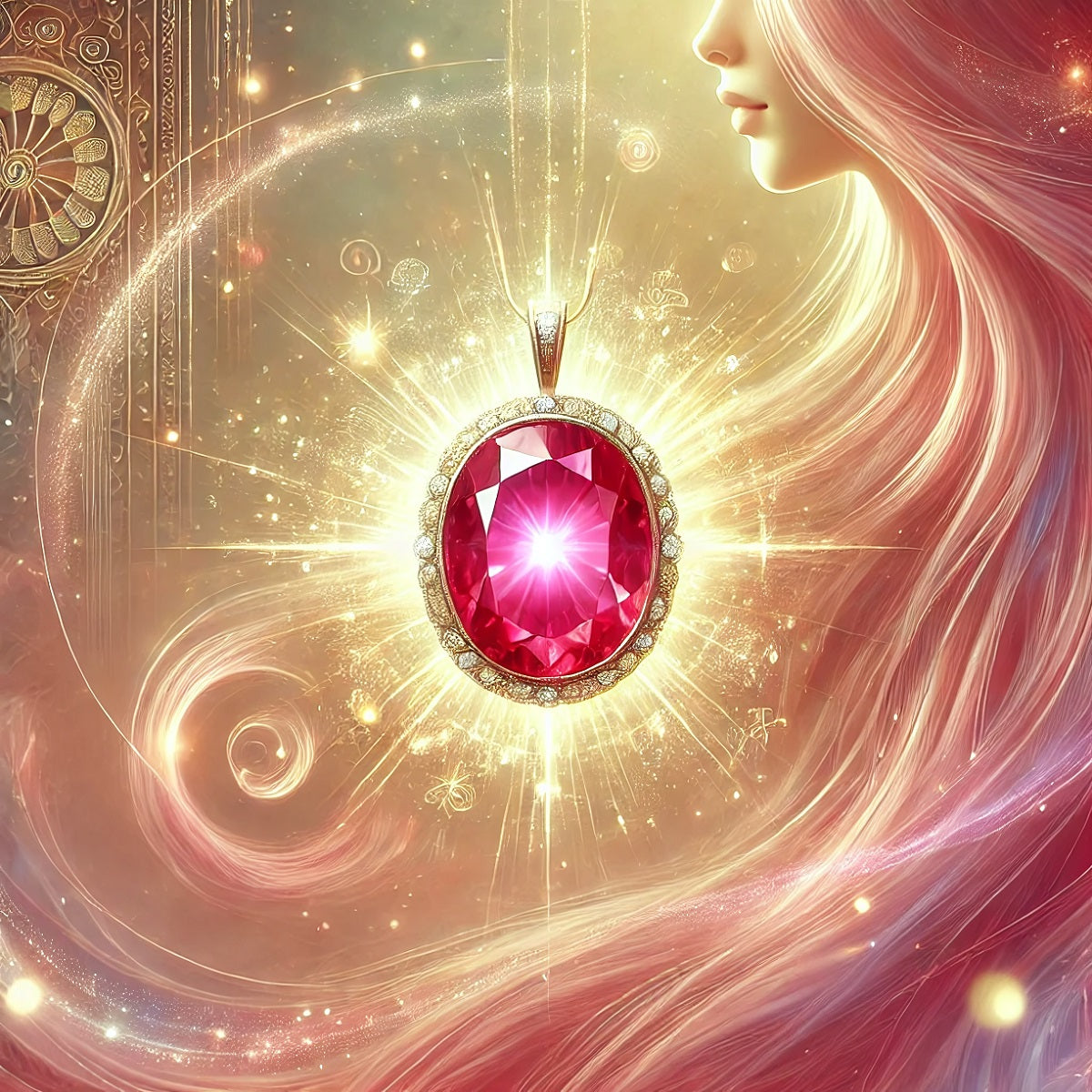 Оле Габриэльсен, Марияна Габриэльсен - Рубиновый Кулон Афродиты™ - Физическая красота и свечение, притягивает позитив и эмоциональное исцеление