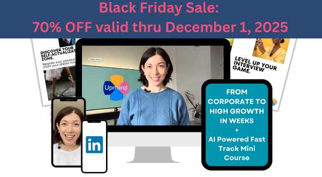 upmarqt - Перезагрузите свою карьеру. Переход от корпоративного к быстрорастущему курсу