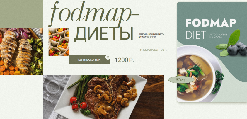Сборник для FODMAP / Аалия Маджид - диеты