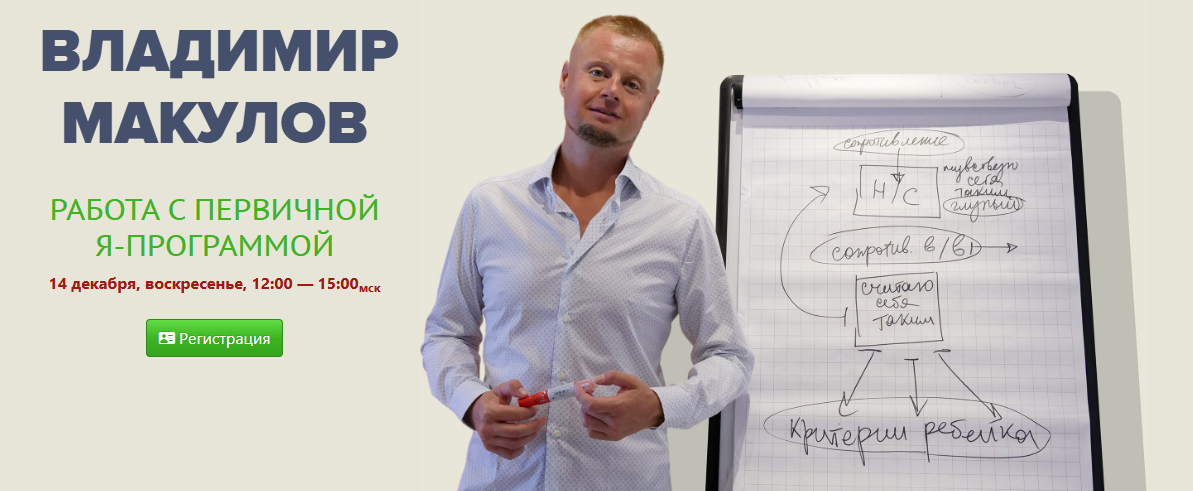 Работа с первичной Я / Владимир Макулов - программой