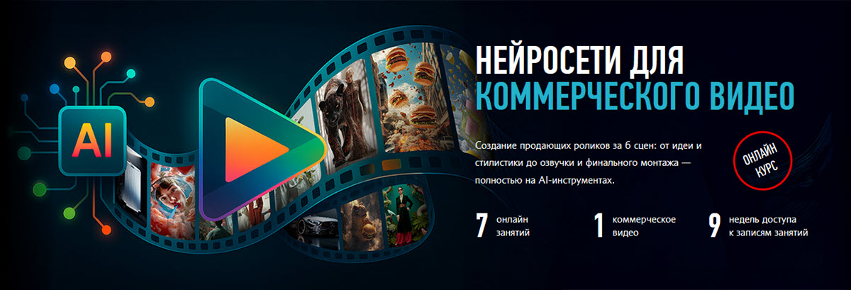 profileschool / Никита Чесноков - Нейросети для коммерческого видео