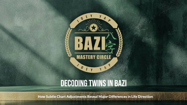 Joey Yap - Расшифровка карт близнецов в Ба Цзы