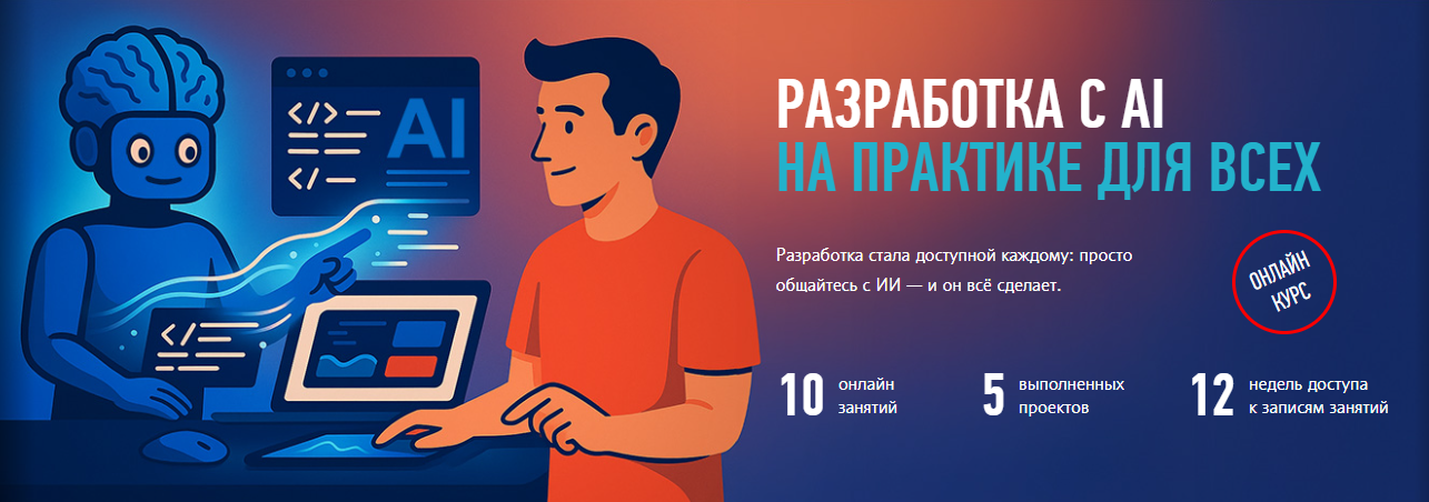 profileschool - Александр Свет → Разработка с AI на практике для всех