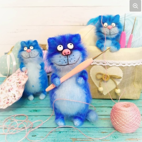 КотоФЕЙская мастерская / Марина Никольская - МК Кот счастья