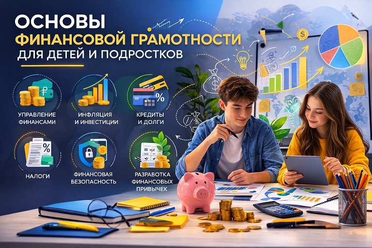 Stepik - Марина Сосновцева → Основы финансовой грамотности для детей и подростков