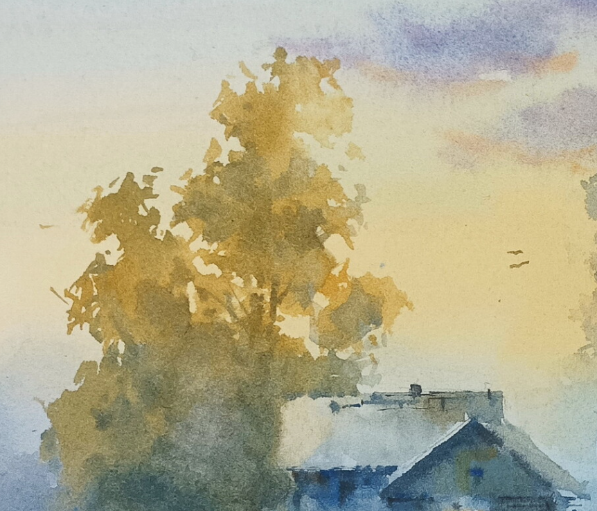 Игорь Хайкова - Акварельный пейзаж: от основ к мастерству. Тариф Стандарт