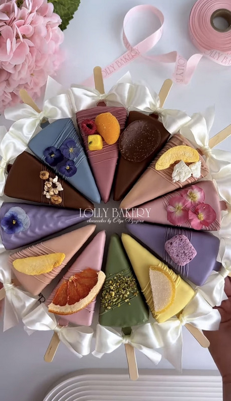 Lolly_bakery / Ольга Вьюгина - Чизкейки на палочке ВЕСНА 2.0