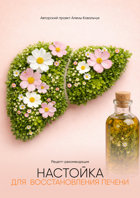 Алёна Ковальчук - Настойка для восстановления печени