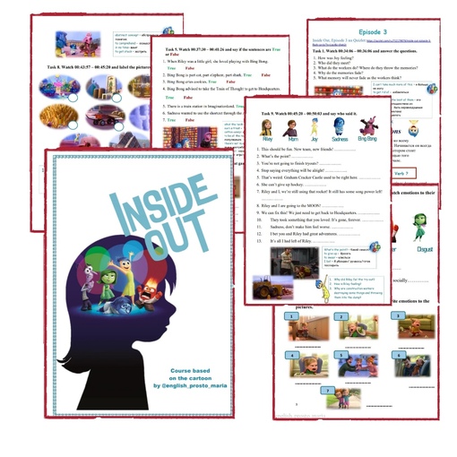 English_prosto_maria - Курс по мультфильму «Inside out»