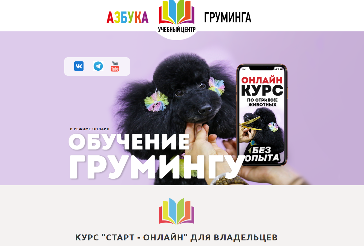 Азбука Груминга / Дарья Казимова - Обучение грумингу. Старт-онлайн. Тариф для дома