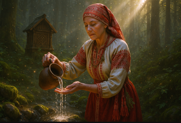 Ирина Иванова → Как снять сглаз с помощью воды / Магия севера - святой и пролитой