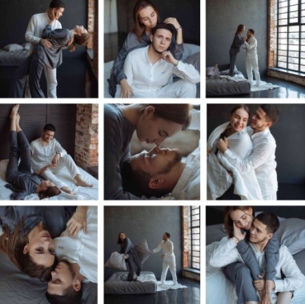 Полина Дятлова - Парное лайфстайл позирование